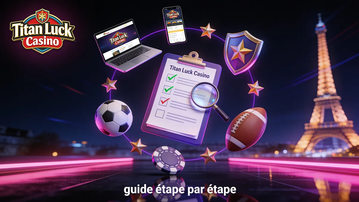 Inscription Titan Luck Casino : guide étape par étape pour les joueurs en France