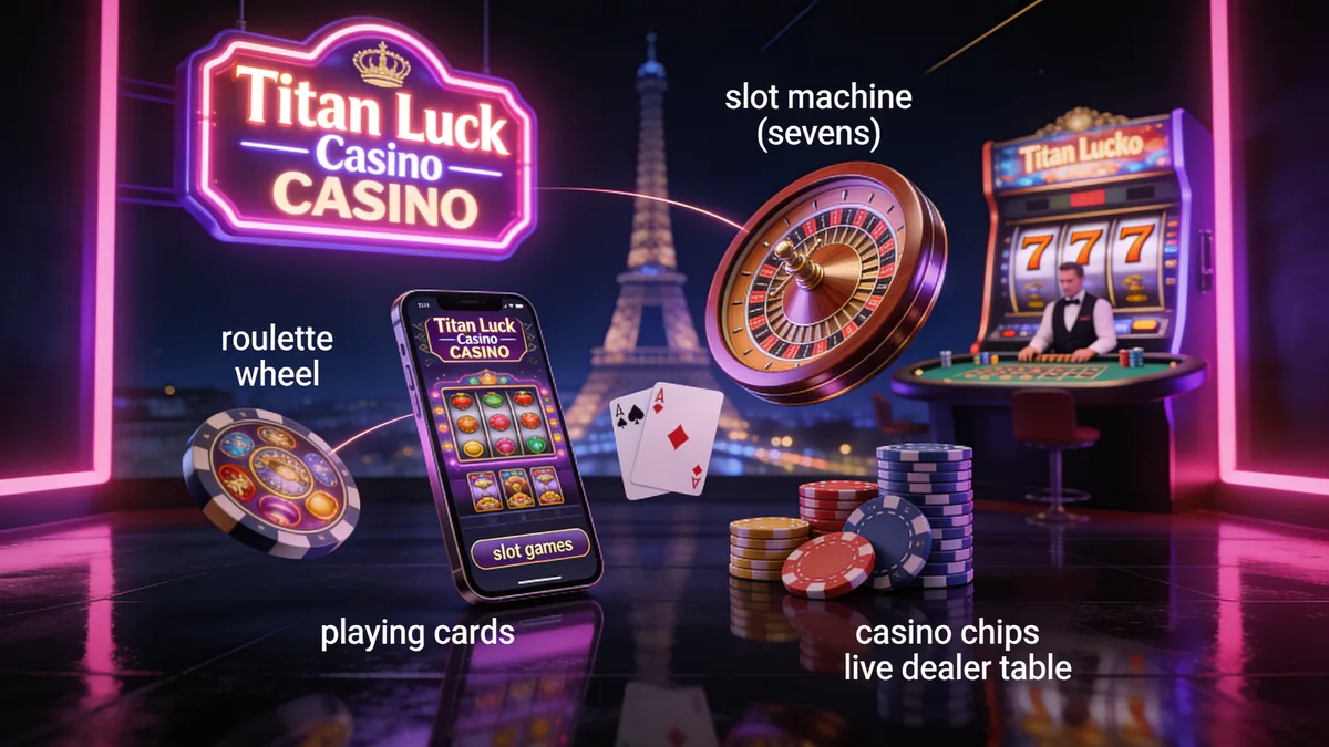 titan luck casino en France — Présentation de l'Application Titan Luck Casino